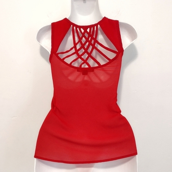 Forever 21 - Red Sleeveless Top - Picture 5 of 10
